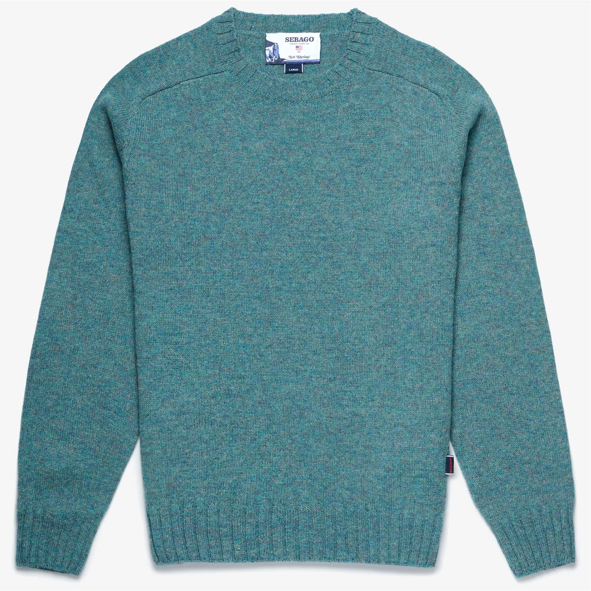 GILEAD - KNITWEAR - Jumper - Unisex - BLUE GREENISH sold by Sebago