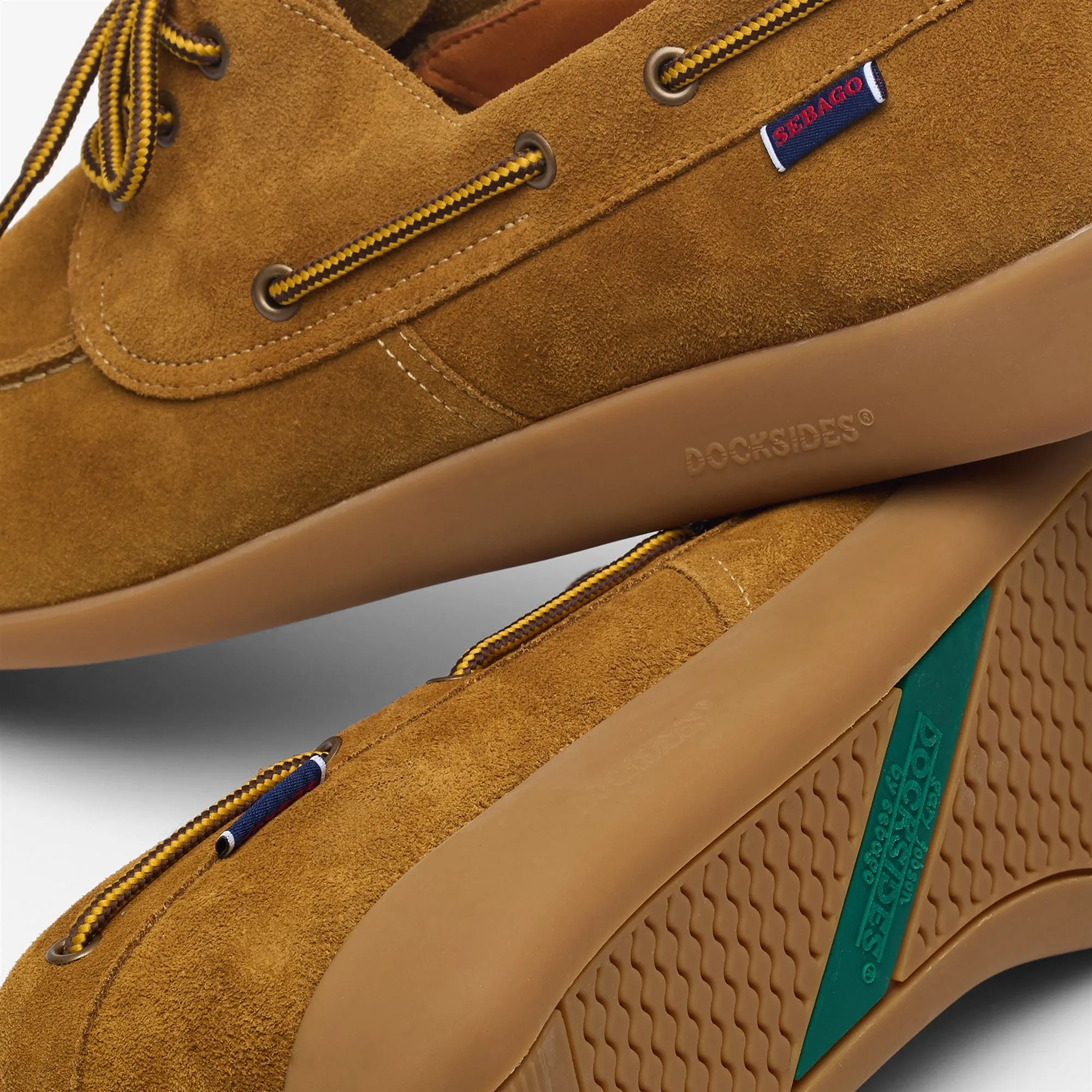 GARY JOBSON SUEDE - Docksides - Moccasin - Man - Brown Cathay sold by Sebago product image thumbnail 5