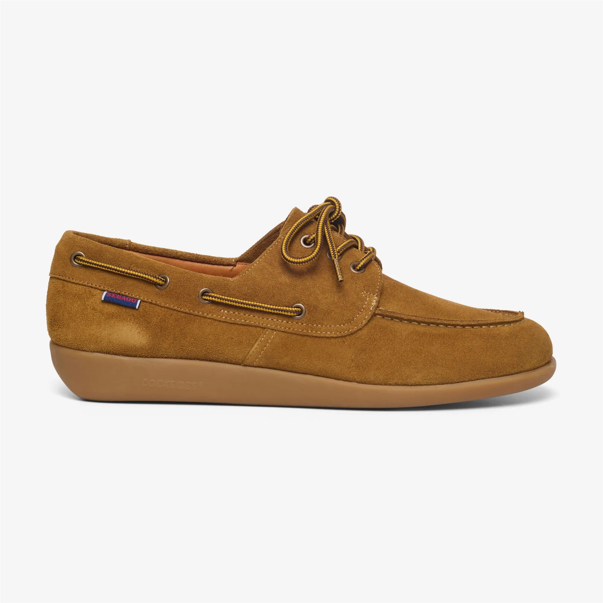 GARY JOBSON SUEDE - Docksides - Moccasin - Man - Brown Cathay sold by Sebago