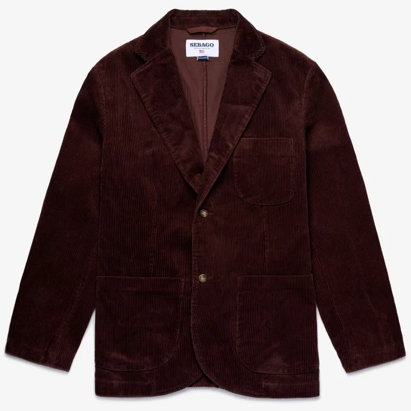 NEDDICK CORDUROY - Dresses - Jacket - Unisex - BROWN MORO sold by Sebago