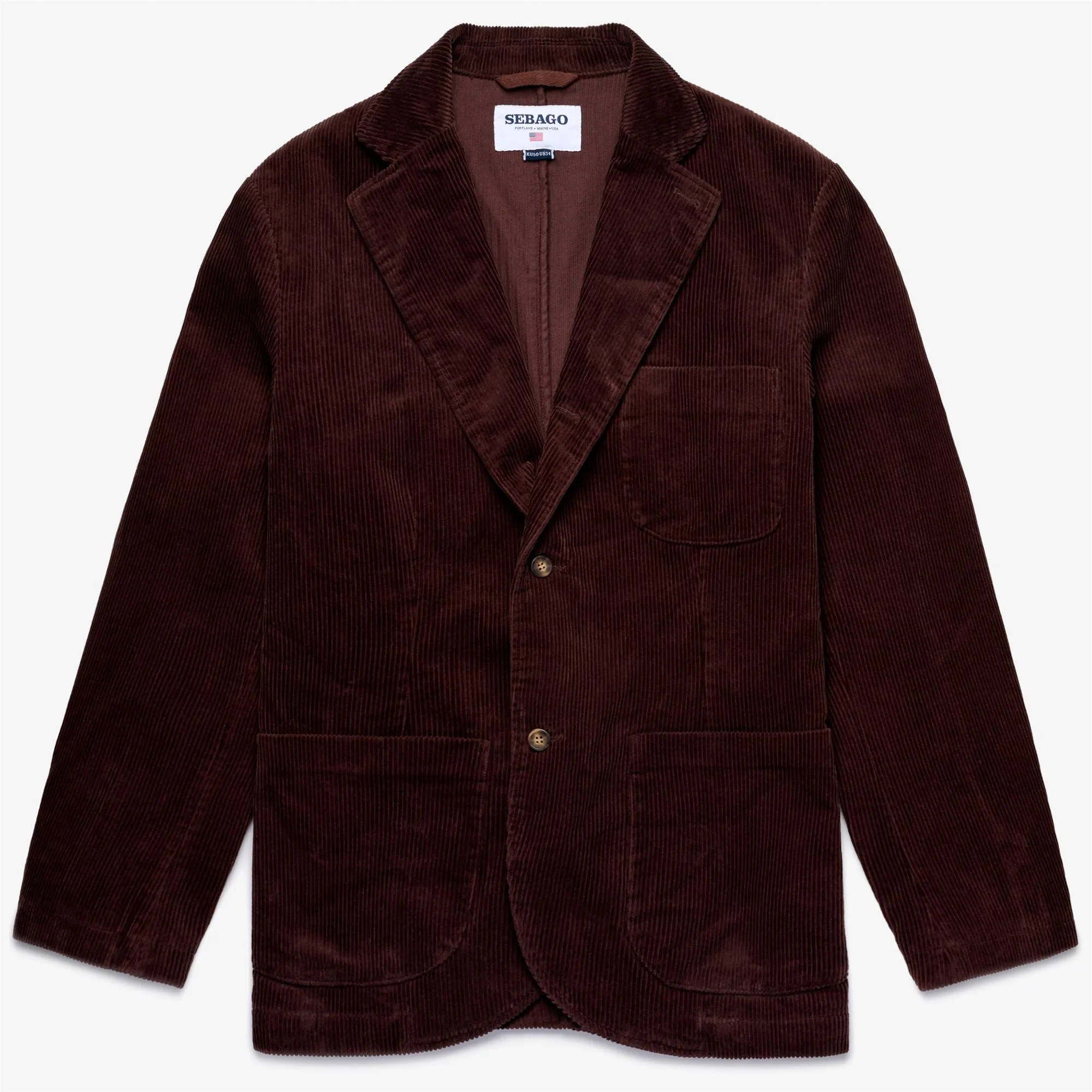 NEDDICK CORDUROY - Dresses - Blazer - Unisex - BROWN MORO sold by Sebago