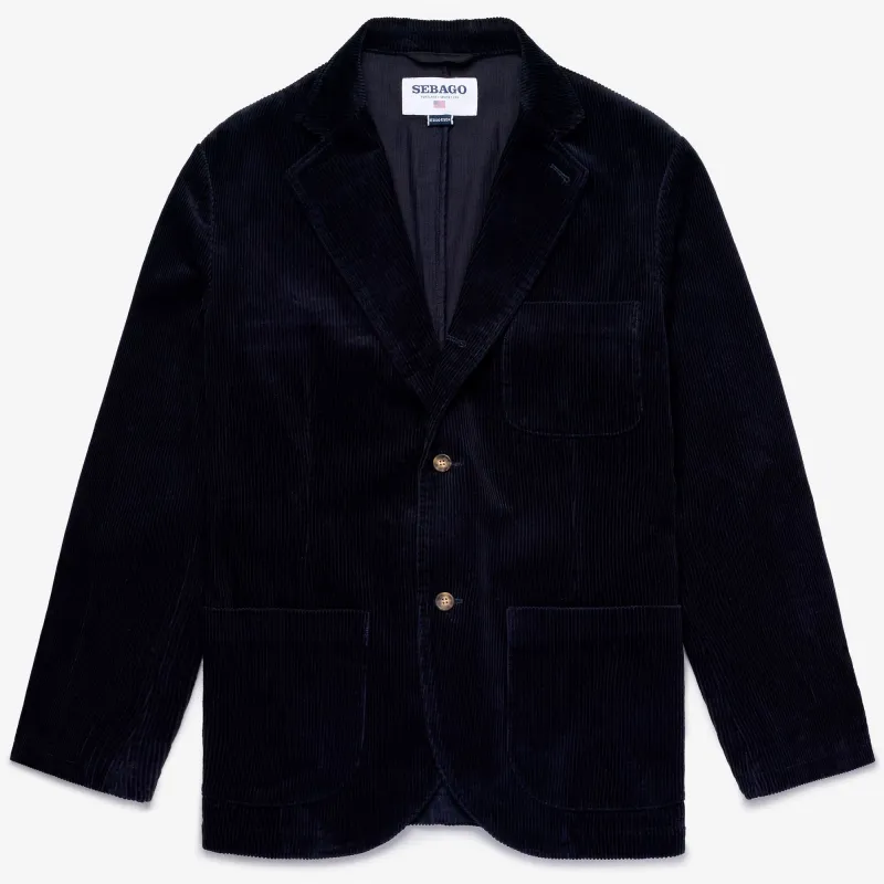 NEDDICK CORDUROY - Dresses - Jacket - Unisex - BLUE DK sold by Sebago