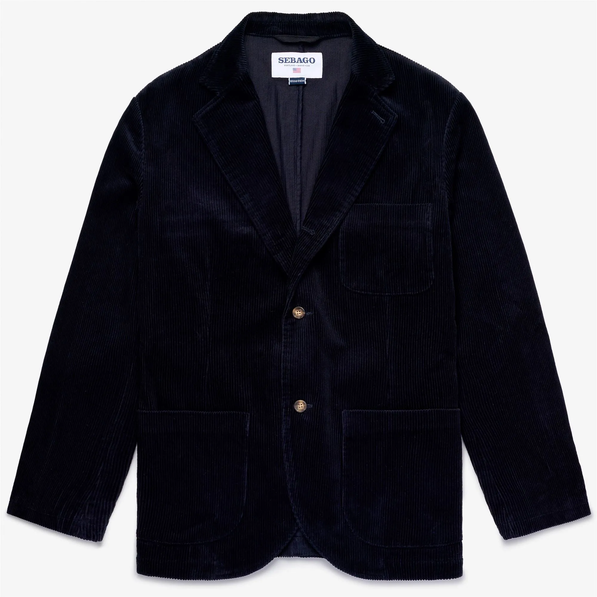 NEDDICK CORDUROY - Dresses - Blazer - Unisex - BLUE DK sold by Sebago