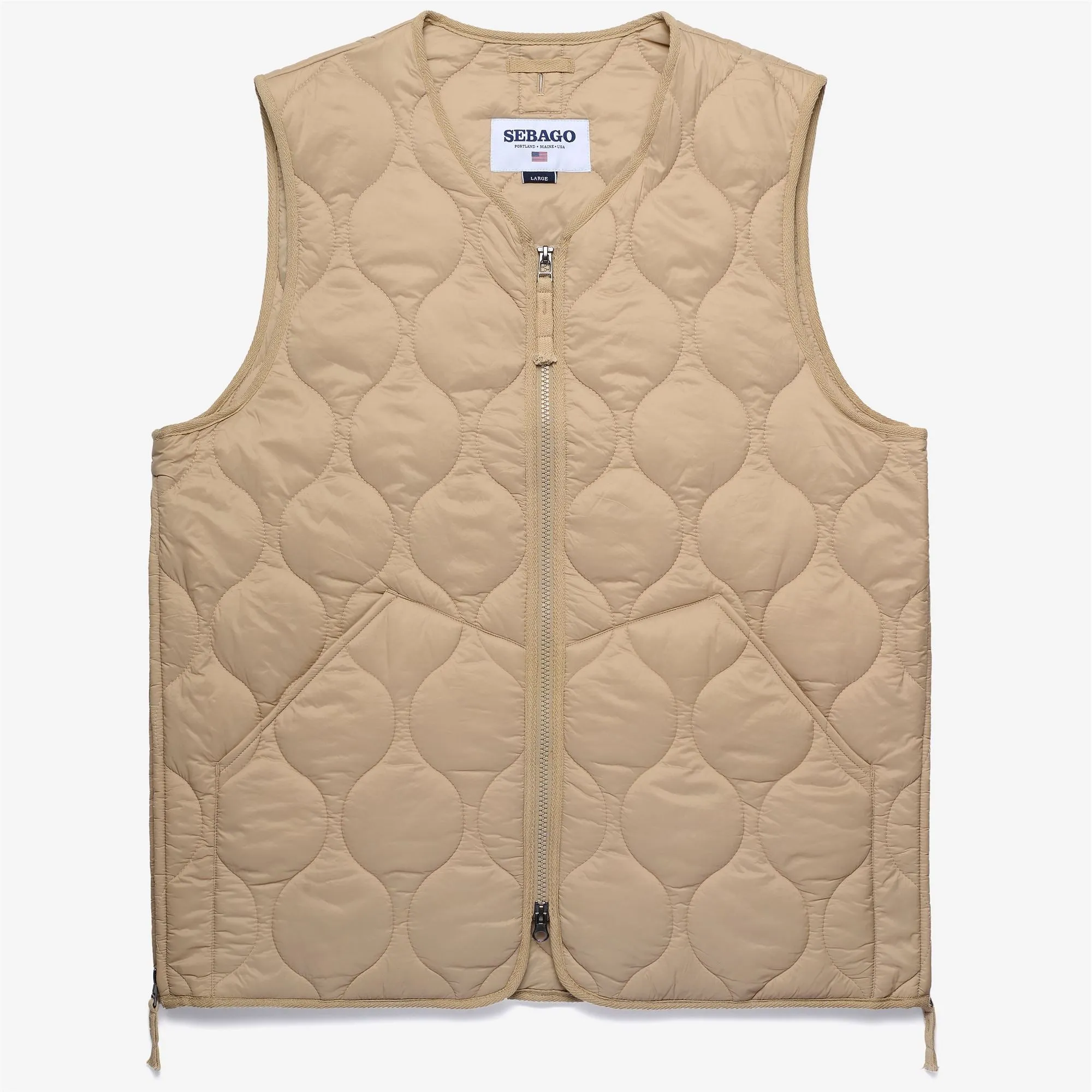 PLYMOUTH - Jackets - Vest - Unisex - BEIGE SAFARI sold by Sebago