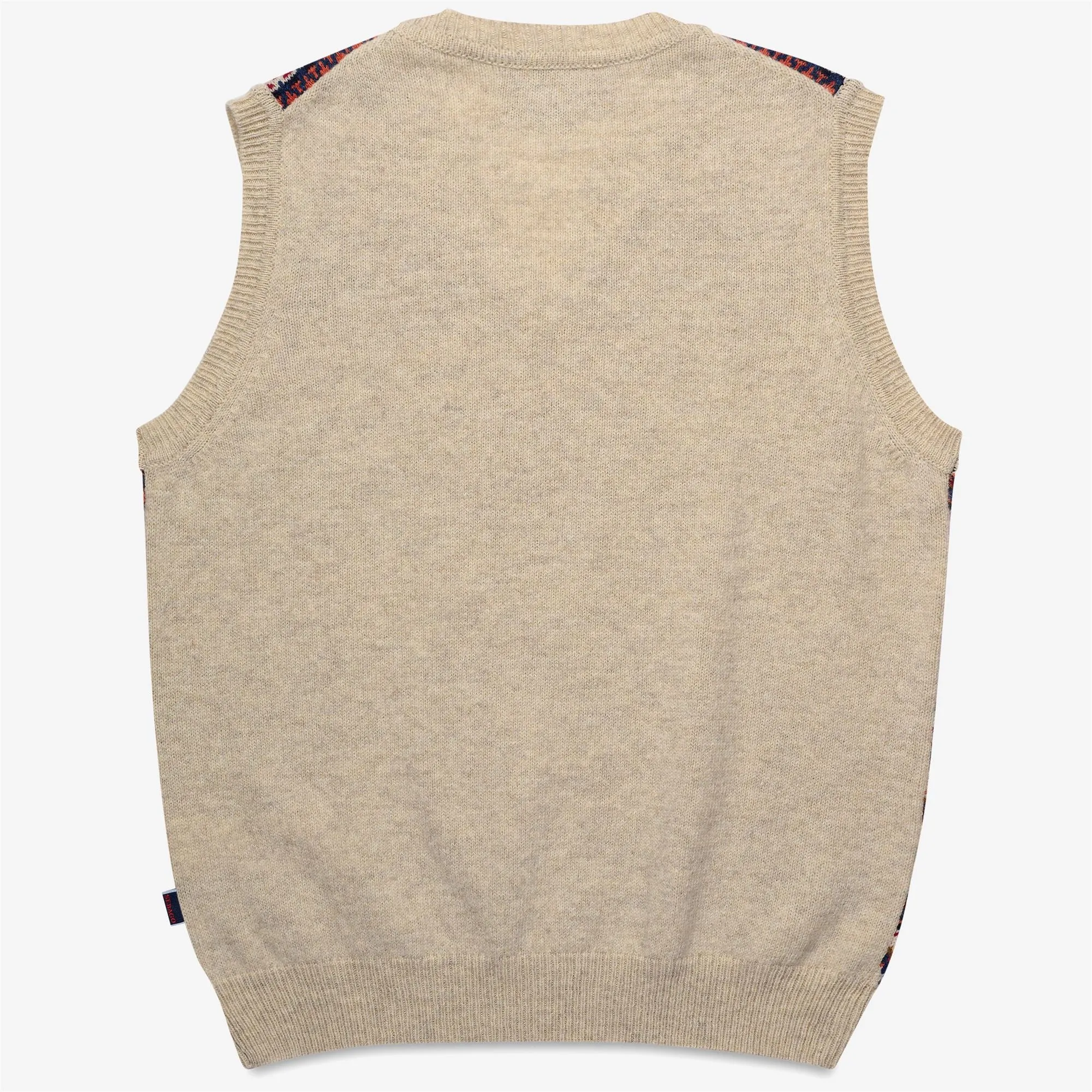 STOW - Knitwear - Vest - Unisex - BEIGE FANCY JACQUARD sold by Sebago product image thumbnail 2