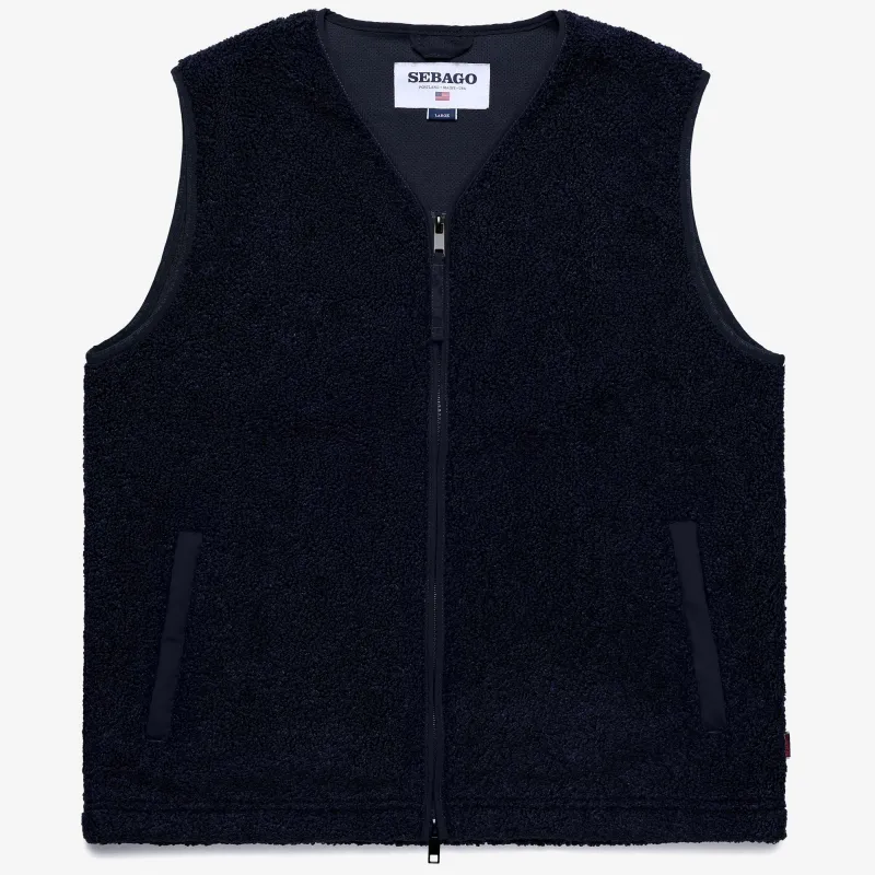 TREMONT - Fleece - Vest - Unisex - BLUE DK sold by Sebago
