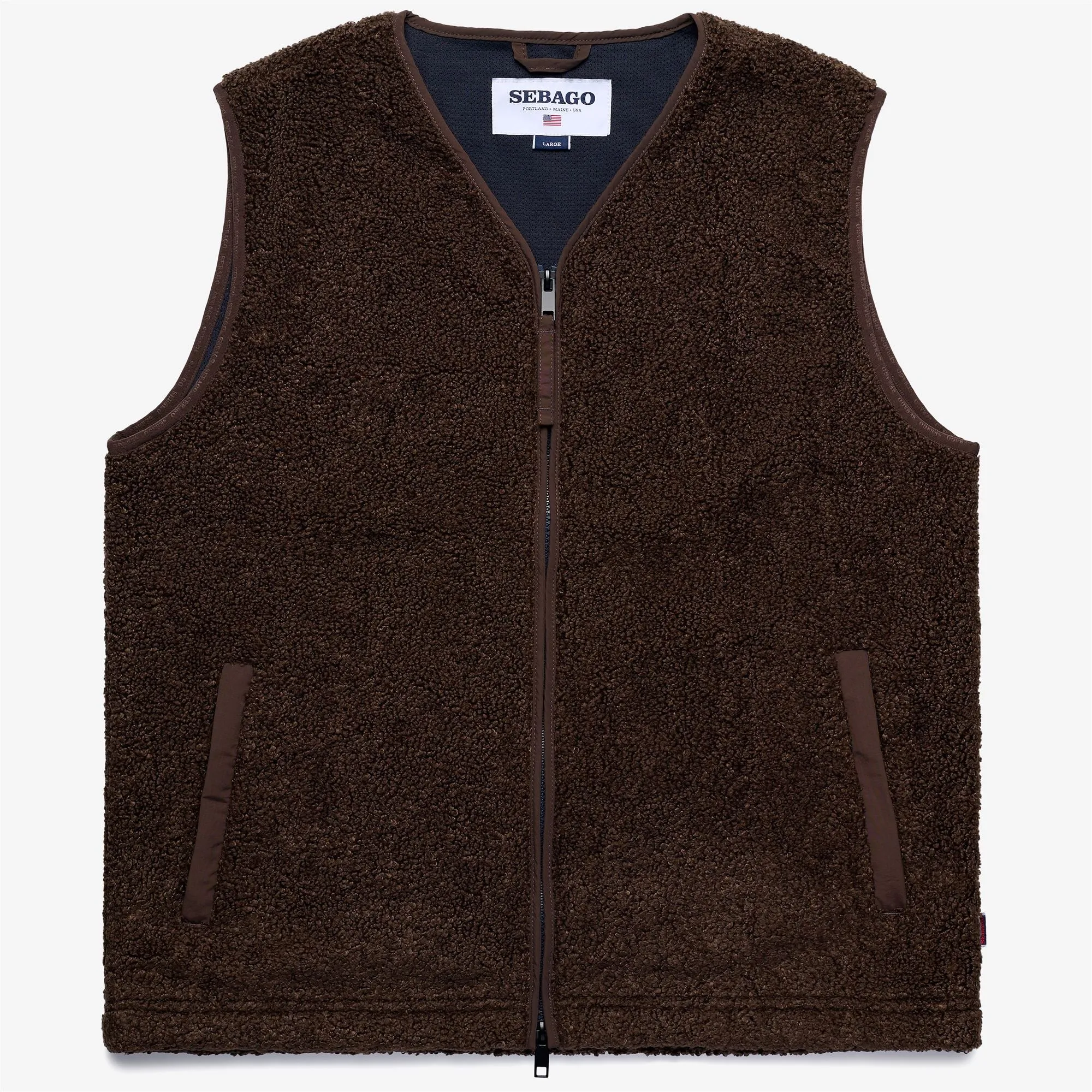 TREMONT - Fleece - Vest - Unisex - Brown Moro sold by Sebago