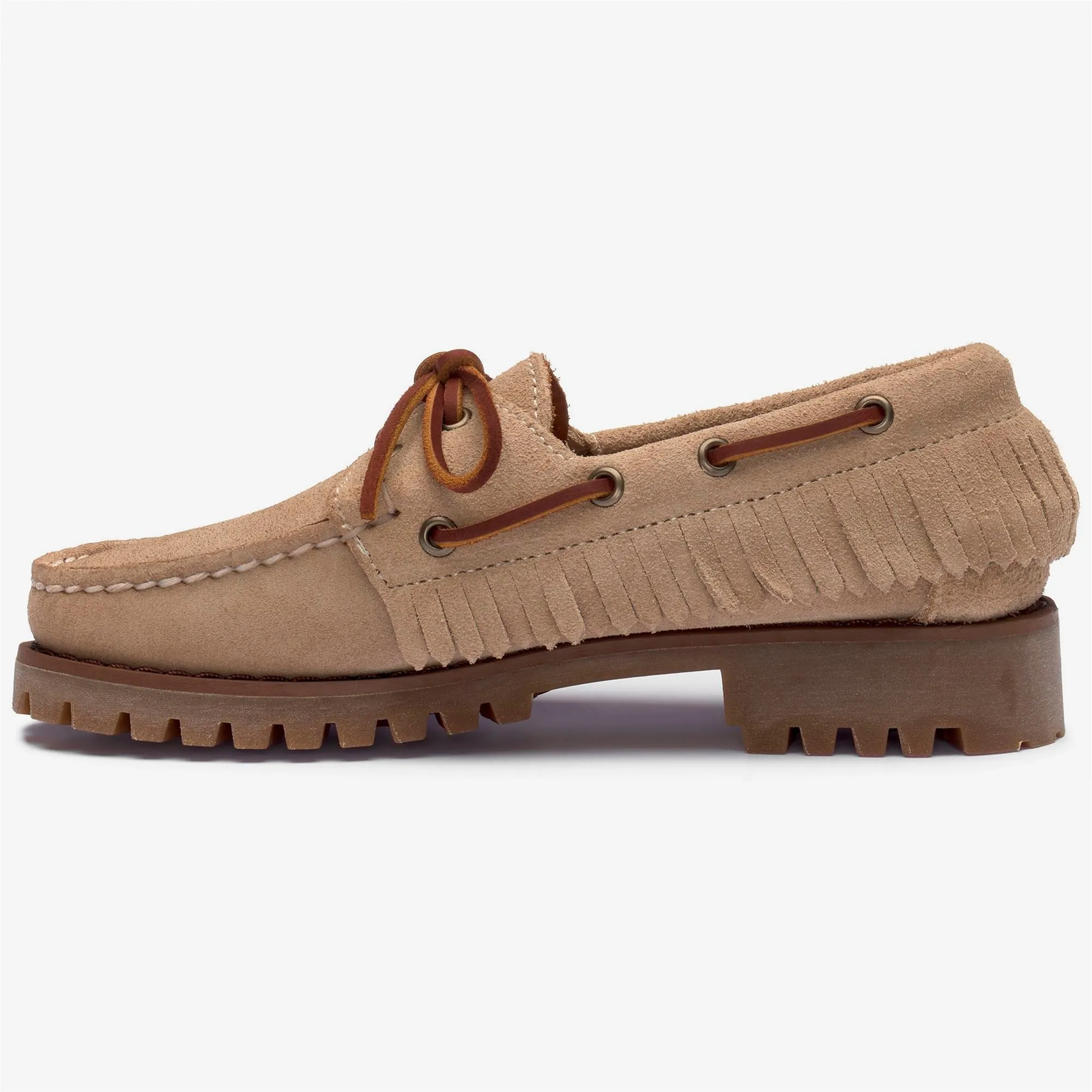 RANGER SUEDE FRINGE WOMAN - Moc - Moccasin - Woman - BEIGE CAMEL sold by Sebago product image thumbnail 3