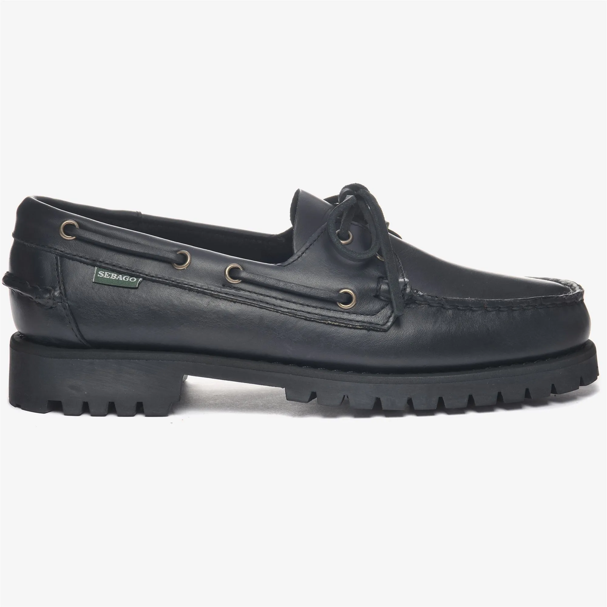 RANGER WAXY - Docksides - Moccasin - Man - TOTAL BLACK sold by Sebago