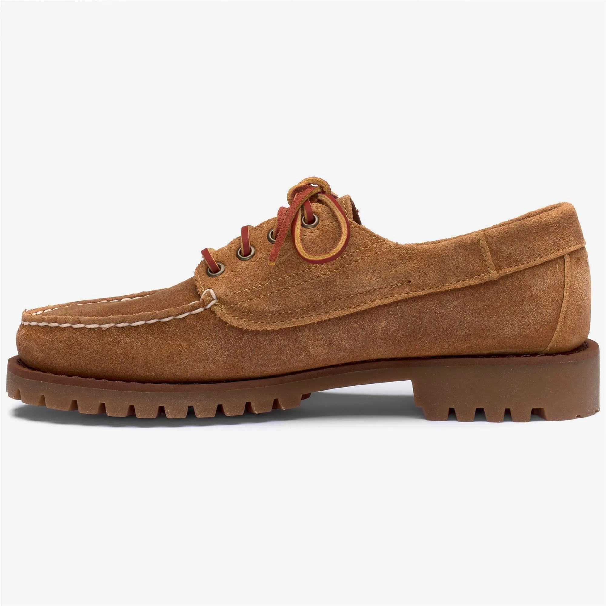 ASKOOK LUG SUEDE WAXED - Docksides - Moccasin - Man - BEIGE CAMEL sold by Sebago product image thumbnail 3