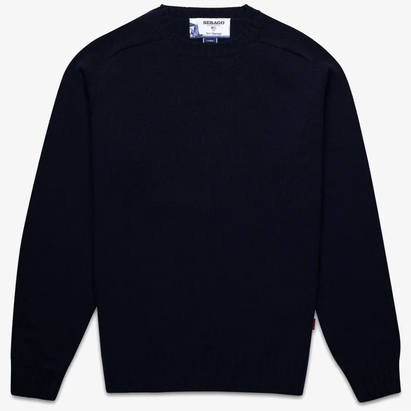 GILEAD - KNITWEAR - Jumper - Unisex - BLUE DK sold by Sebago