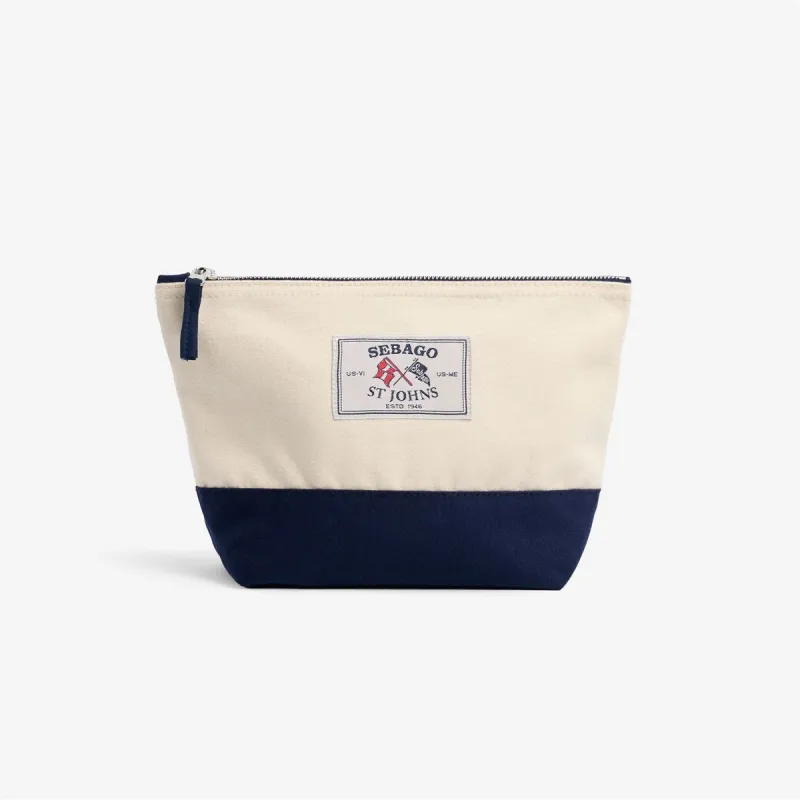 POUCH ST JOHNS - Bags - BEAUTY CASE - Unisex - BLUE BEIGE-STJ sold by Sebago
