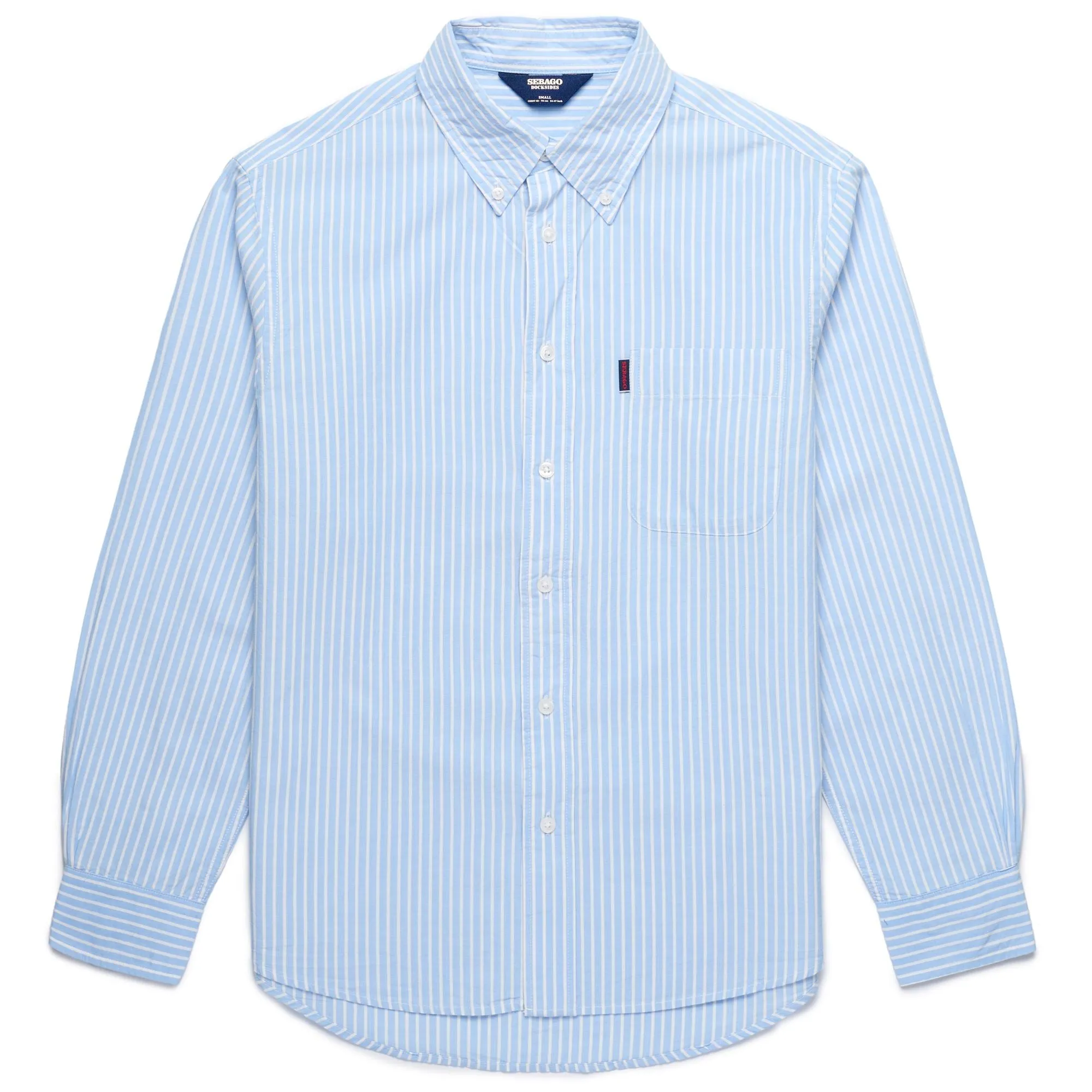 BIDDEFORD - SHIRTS - Button Down - Man - WHITE-SKY BLUE sold by Sebago
