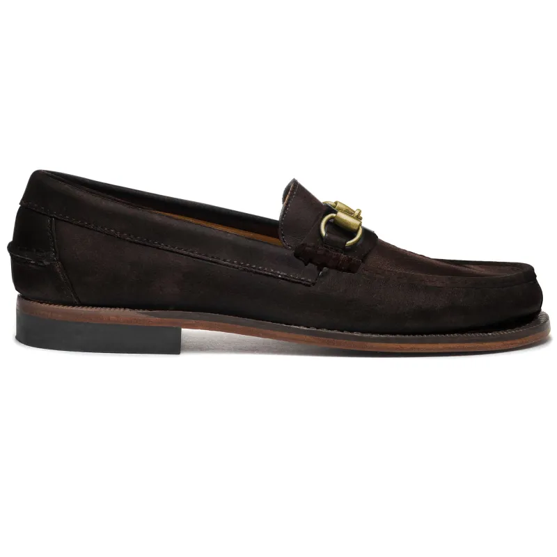 JOE MODENA SUEDE - Moc - Moccasin - Man - DK BROWN sold by Sebago