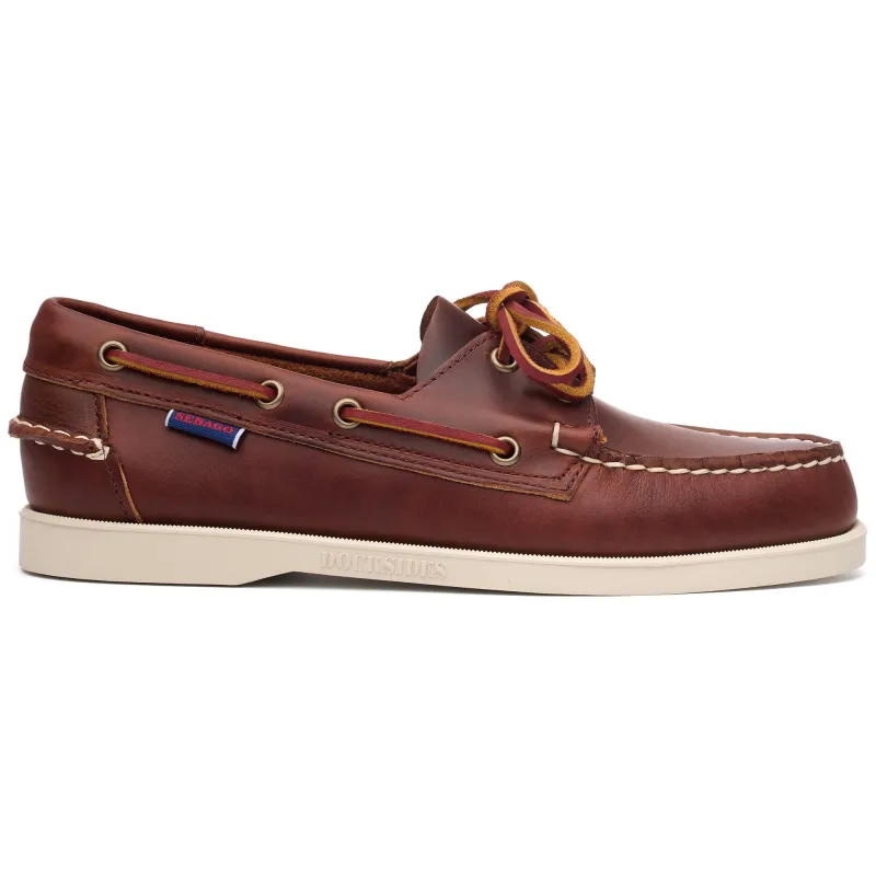 DOCKSIDES PORTLAND WAXED - Docksides - Mocassin - Man - BROWN RDM sold by Sebago