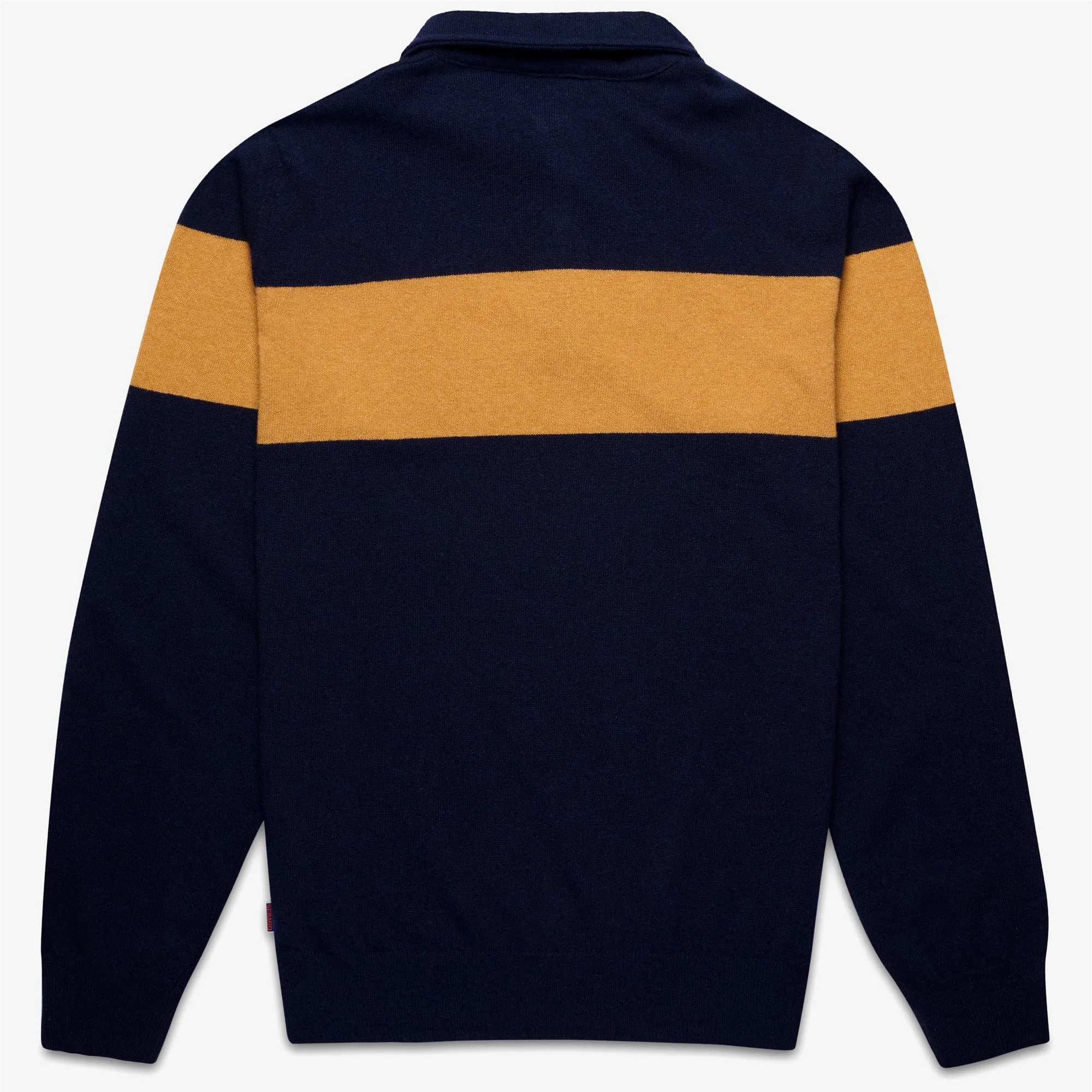 MARSHILL - KNITWEAR - Polo - Unisex - BLUE DK-YELLOW sold by Sebago product image thumbnail 2