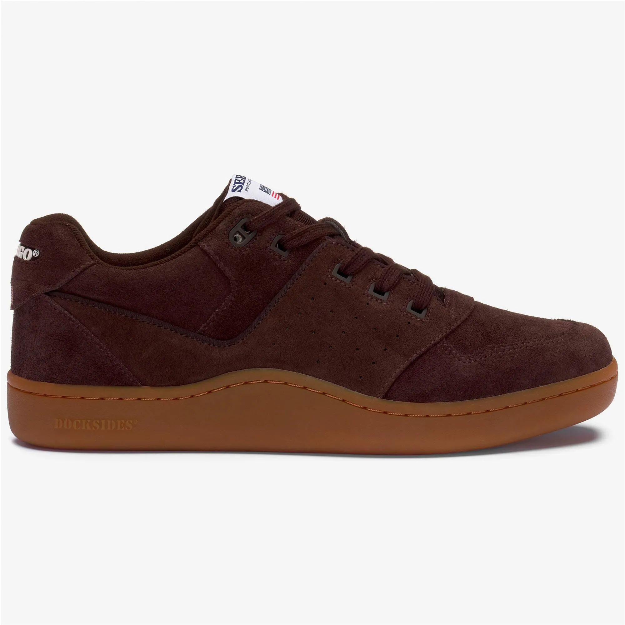 HURRICANE SUEDE - Sneakers - Low Cut - Unisex - MOKA-GUM sold by Sebago