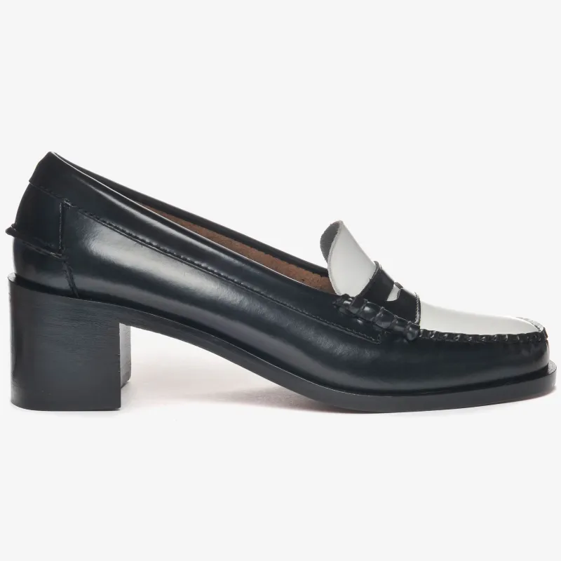 EGLE WOMAN - Moc - Moccasin - Woman - BLACK-WHITE sold by Sebago
