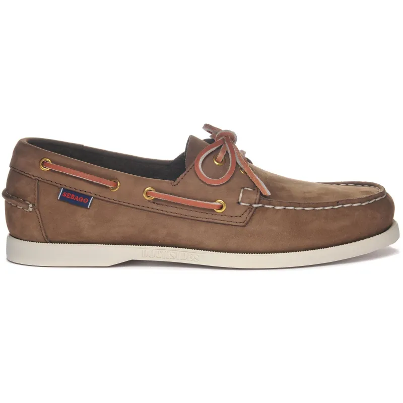 DOCKSIDES PORTLAND NUBUCK - Docksides - Mocassin - Man - BROWN DK-YELLOW GOLD sold by Sebago