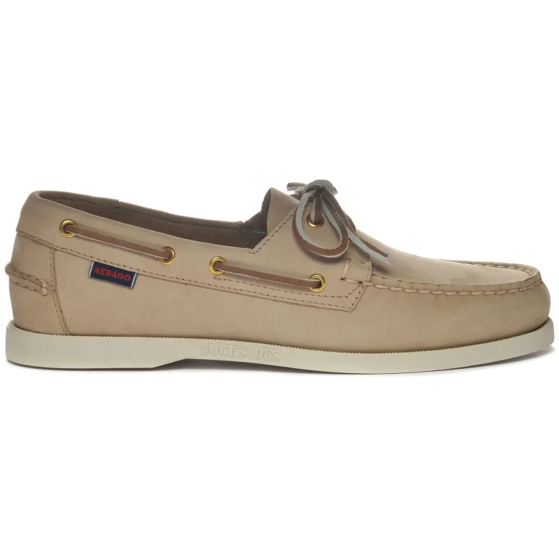 DOCKSIDES PORTLAND NUBUCK - Docksides - Mocassin - Man - BEIGE CAMEL sold by Sebago