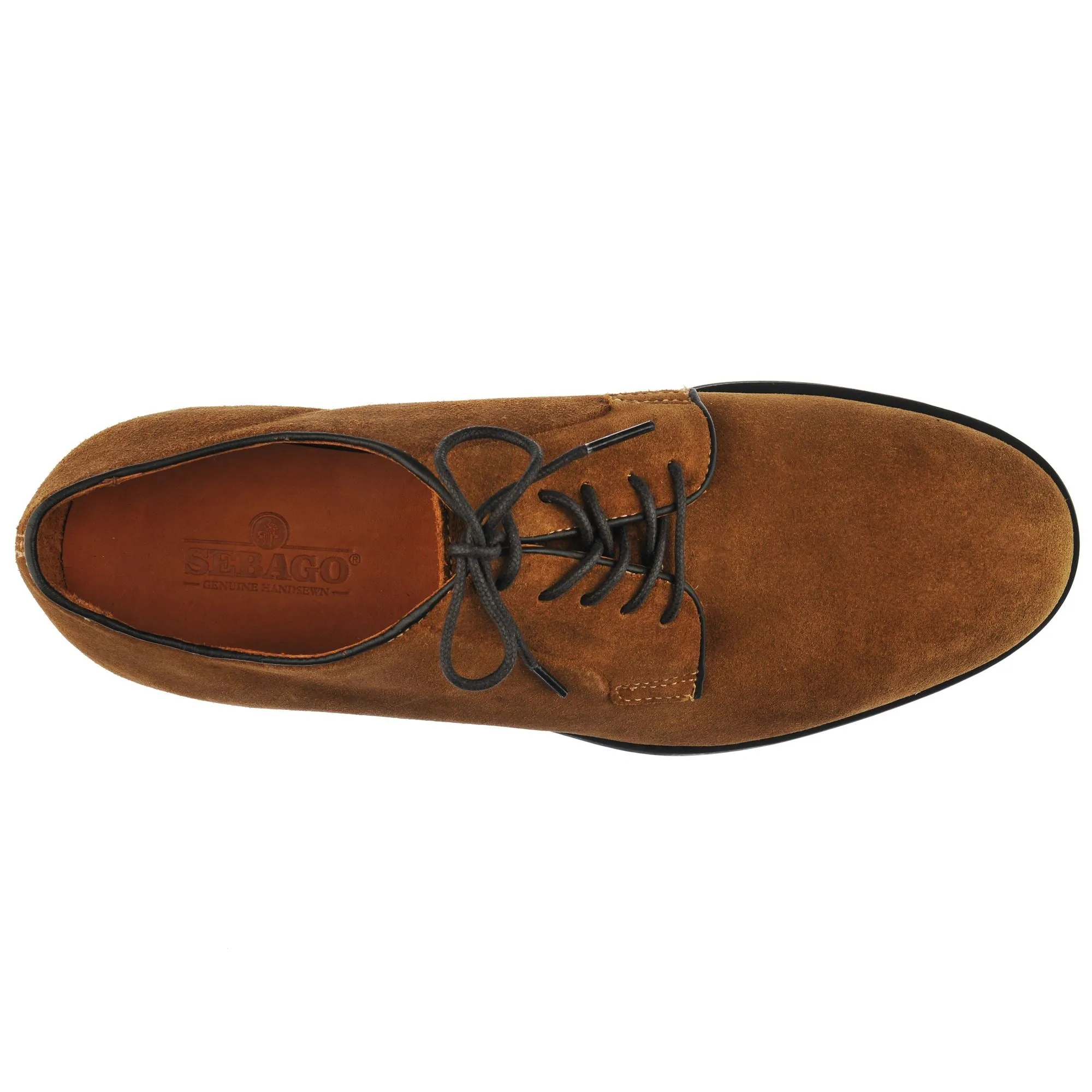 WINTHROP SUEDE - Laced Shoes - Low Cut - Man - BROWN COGNAC sold by Sebago product image thumbnail 4