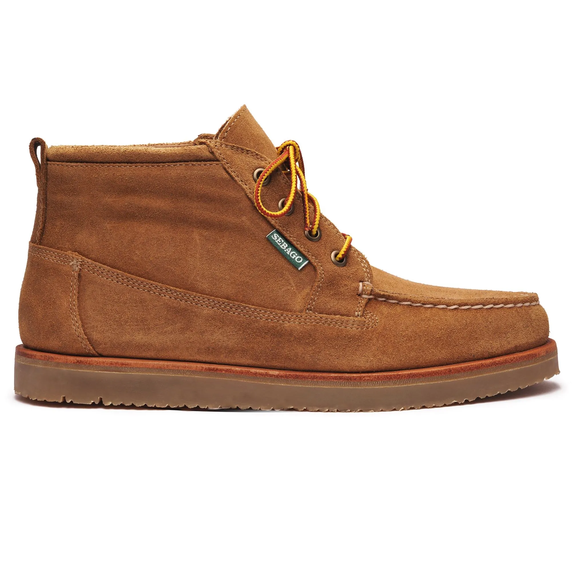 Rogden Mid Suede - Moc - Mid Cut - Man - BEIGE CAMEL sold by Sebago