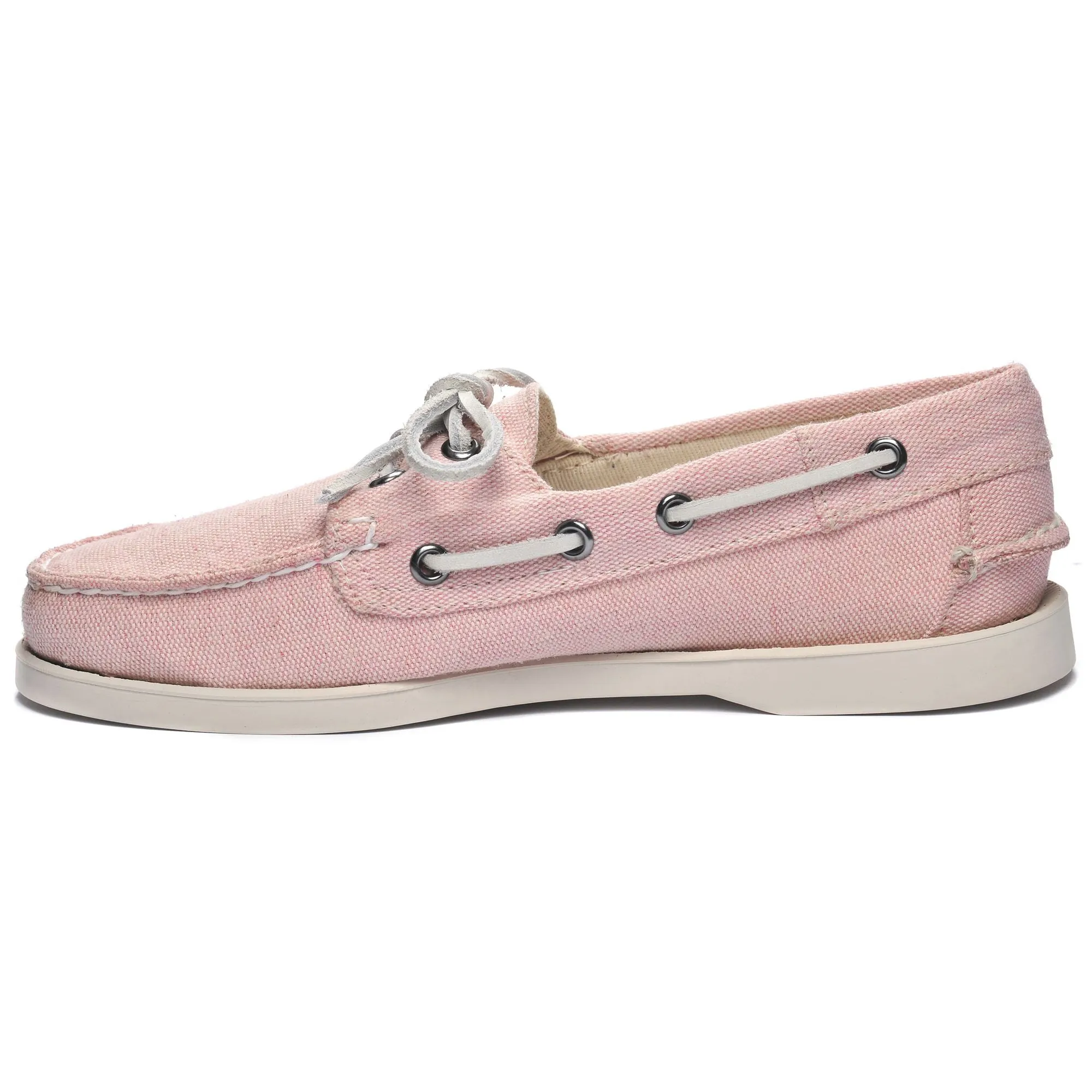 PORTLAND PANAMA CANVAS WOMAN - Docksides - Mocassin - Woman - PINK-WHITE sold by Sebago product image thumbnail 3