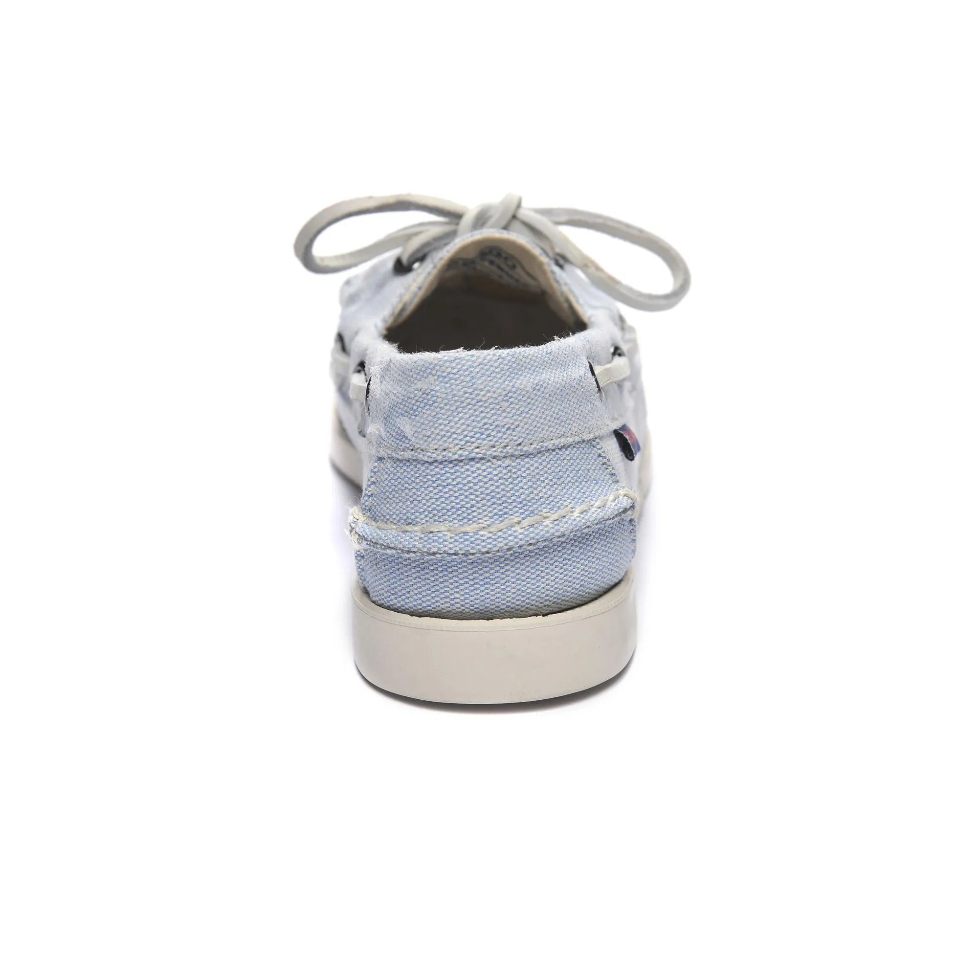 PORTLAND PANAMA CANVAS WOMAN - Docksides - Mocassin - Woman - LT BLUE-WHITE sold by Sebago product image thumbnail 5