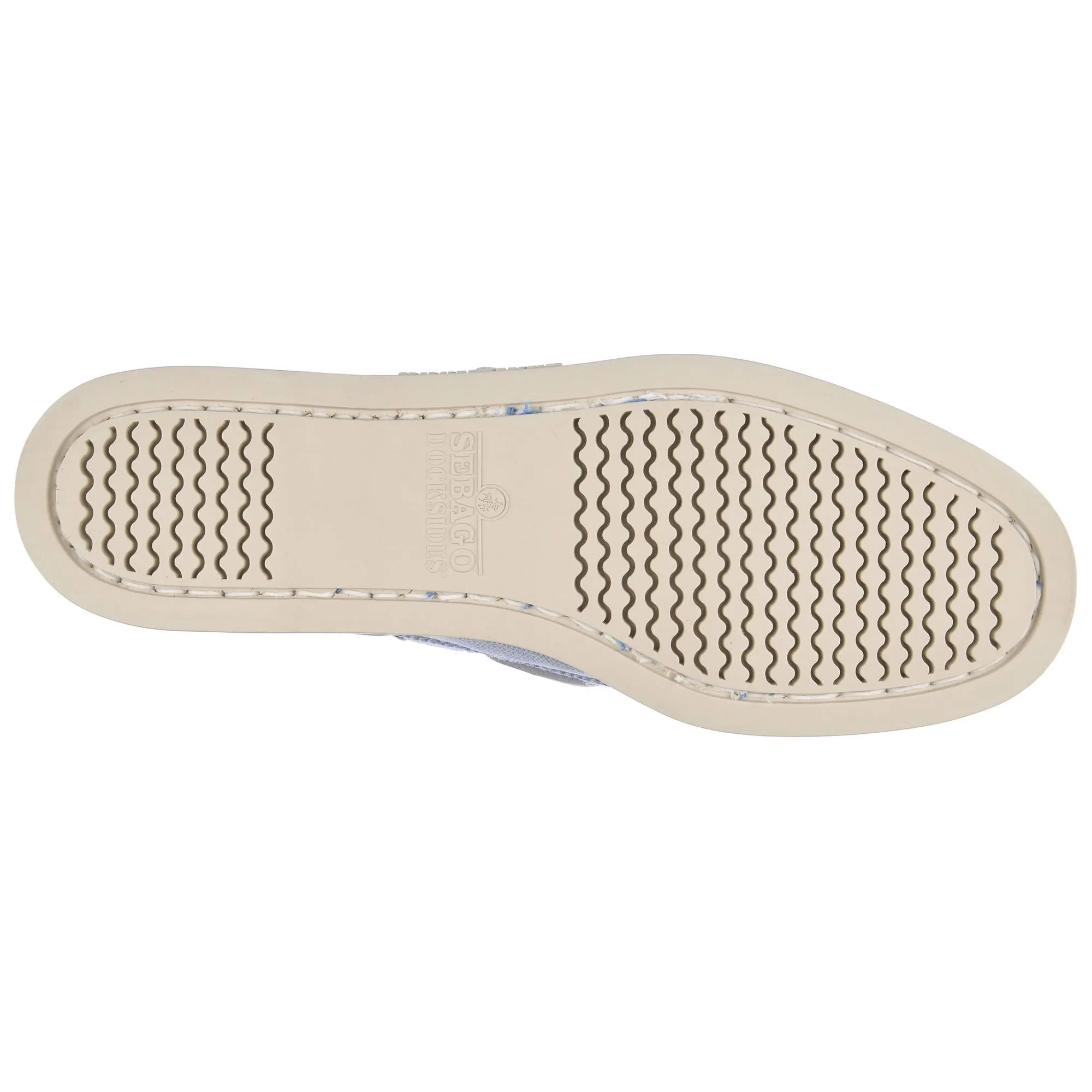 PORTLAND PANAMA CANVAS WOMAN - Docksides - Mocassin - Woman - LT BLUE-WHITE sold by Sebago product image thumbnail 2