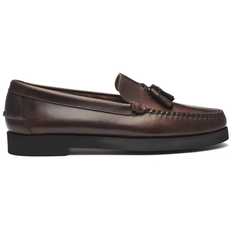 Will Waxy Po - Moc - Moccasin - Man - DK BROWN sold by Sebago