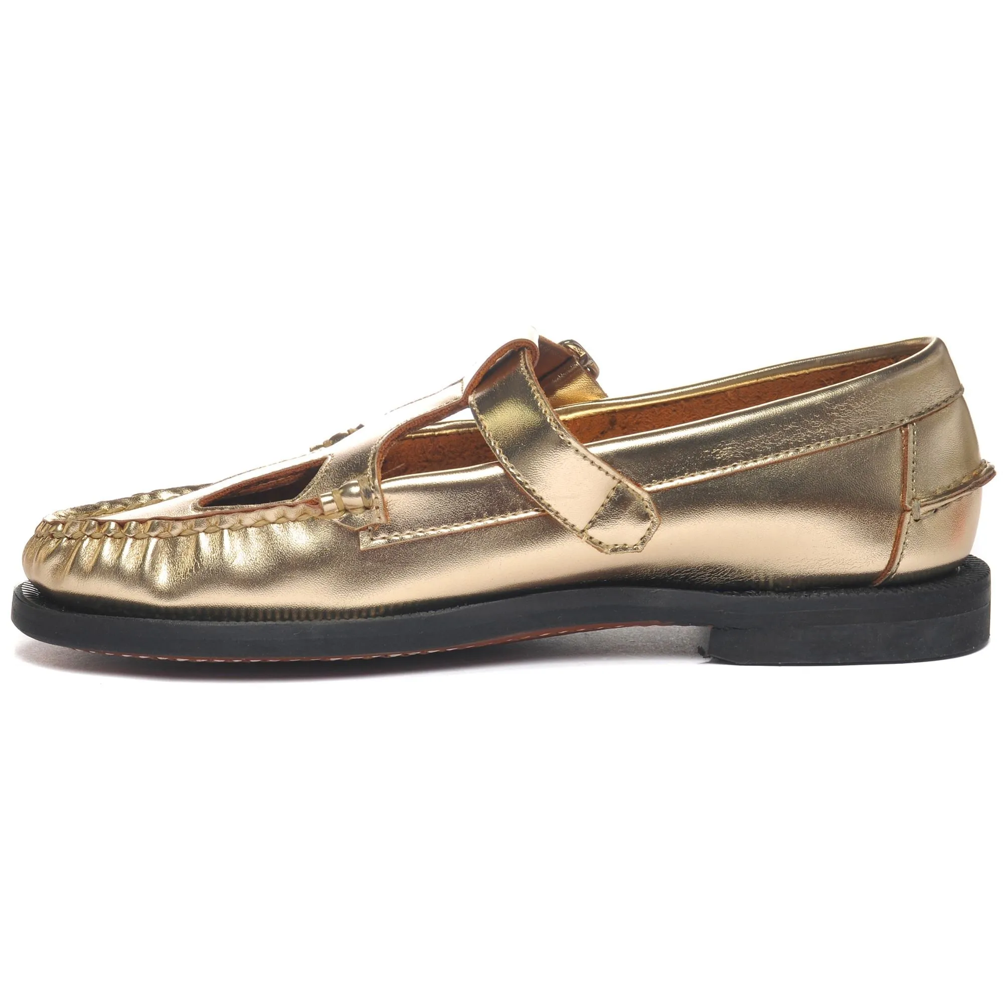 ANGELINA MET - Moc - Moccasin - Woman - GOLD sold by Sebago product image thumbnail 3