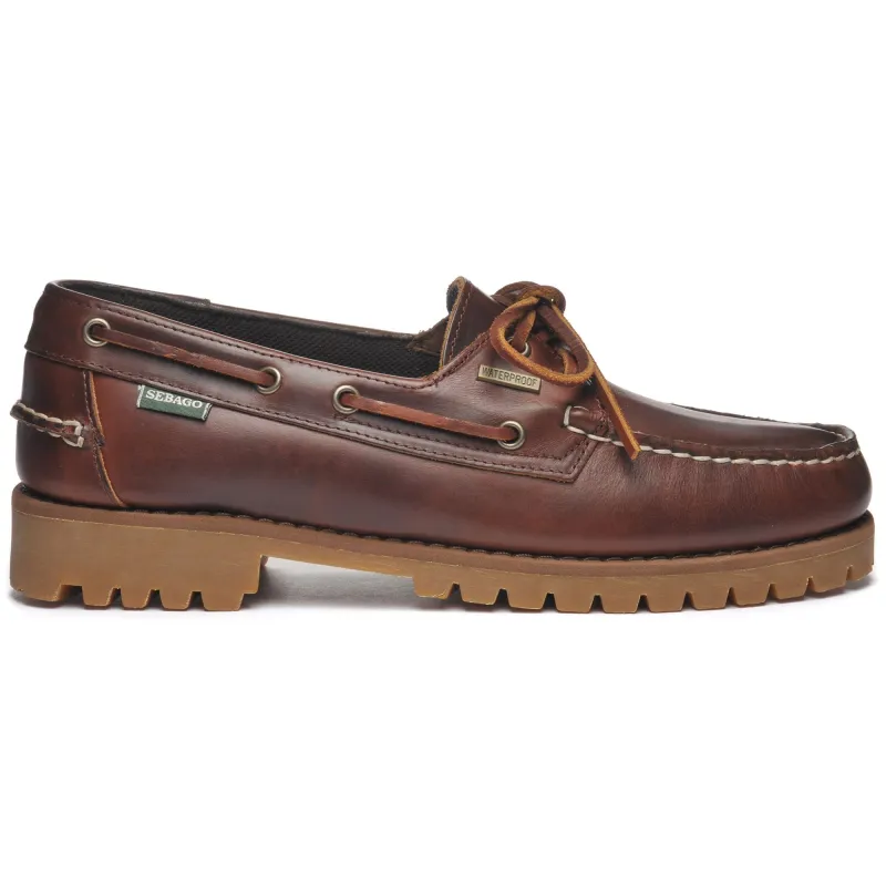 RANGER WAXY WATERPROOF - Moc - Moccasin - Man - BROWN-GUM made by Sebago