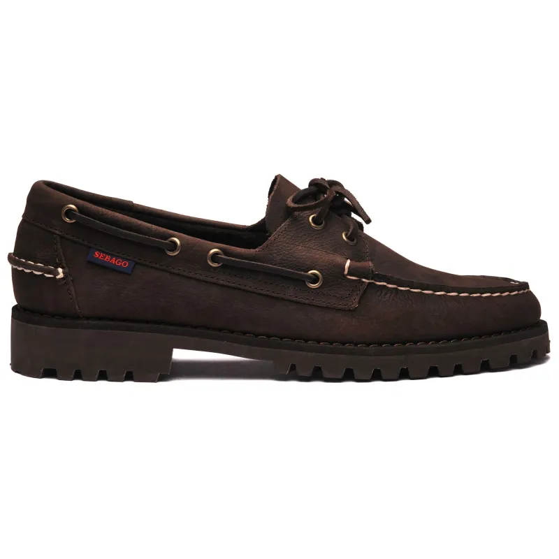 RANGER TUMBLED - Moc - Moccasin - Man - TOTAL DK BROWN sold by Sebago