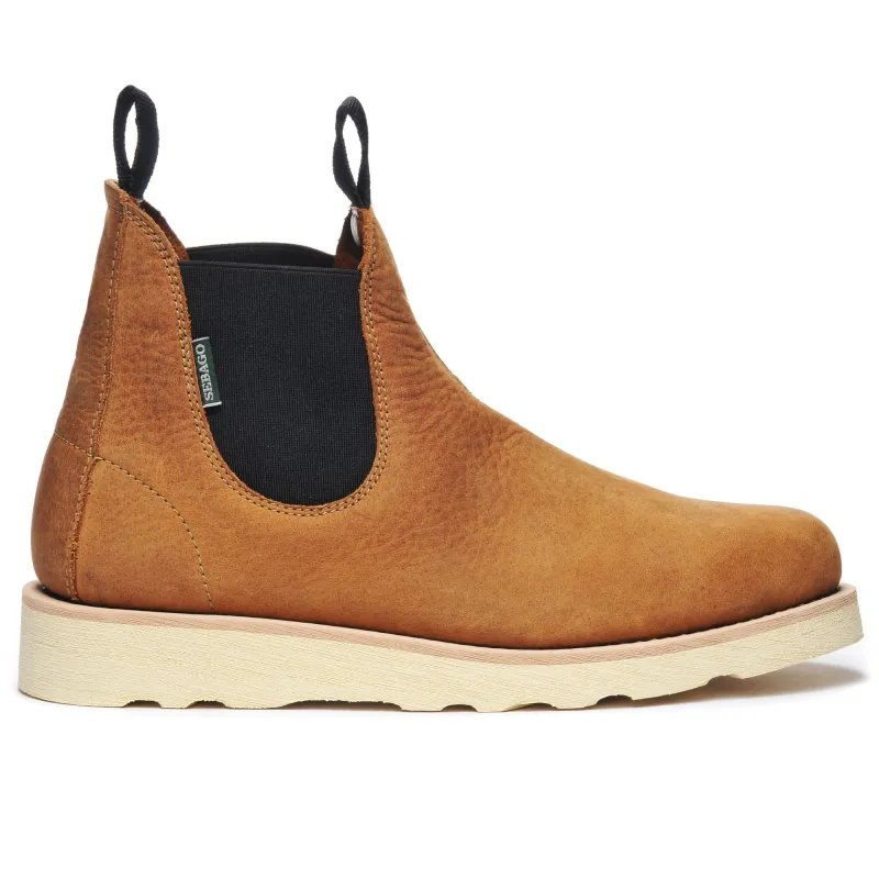 YANSA CRAZY HORSE - Moc - Mid Cut - Man - BROWN TAN sold by Sebago