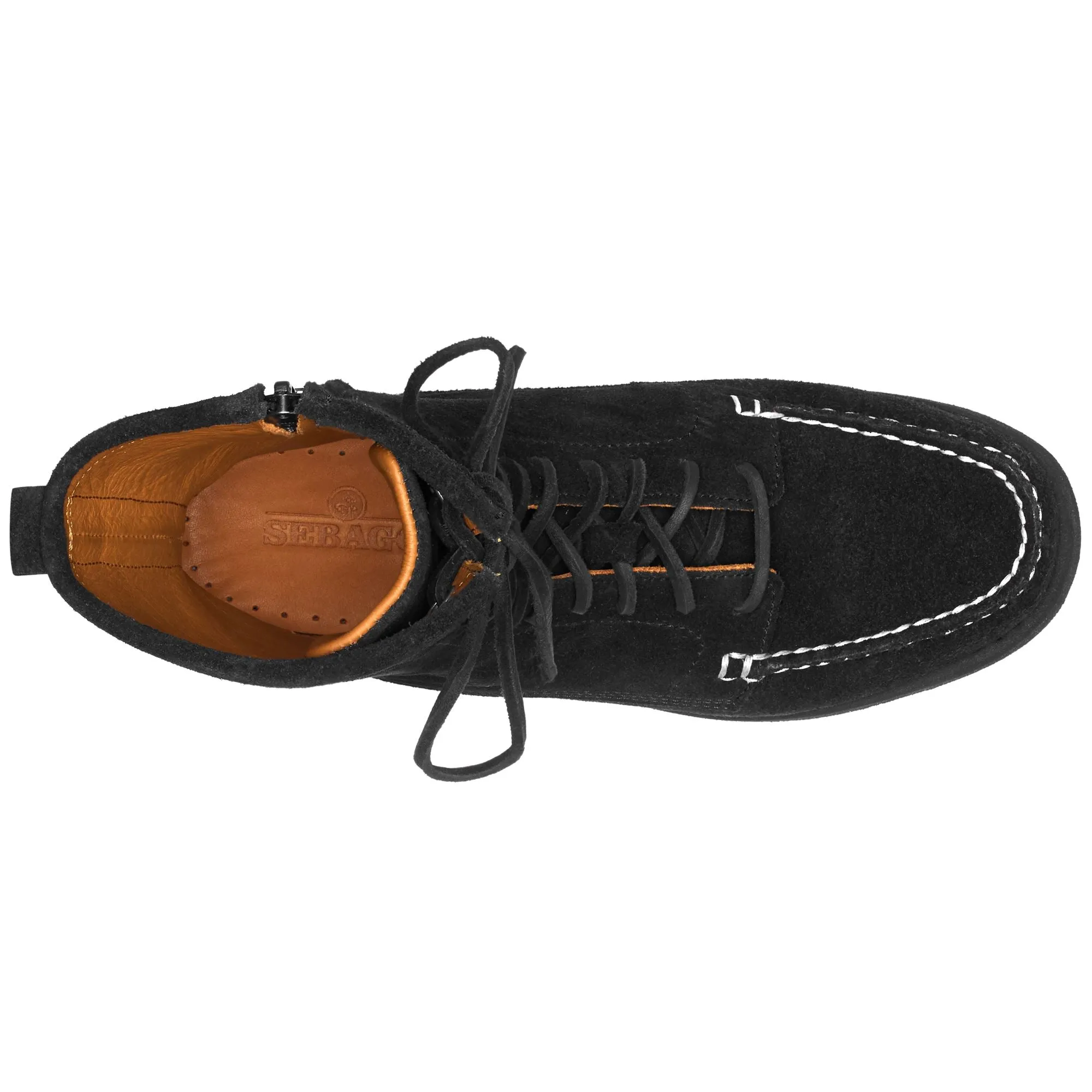 MOOSE HIGH WOMAN - Moc - Mid Cut - Woman - TOTAL BLACK sold by Sebago product image thumbnail 4