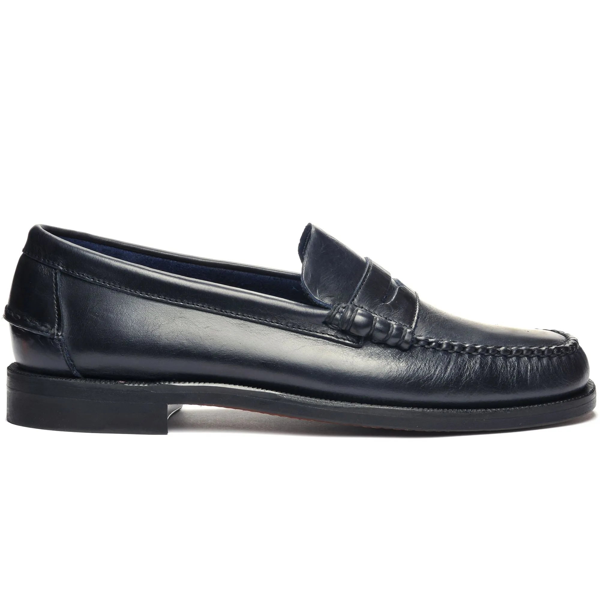 DAN WAXY BABOO - Moc - Moccasin - Man - BLUE NAVY sold by Sebago