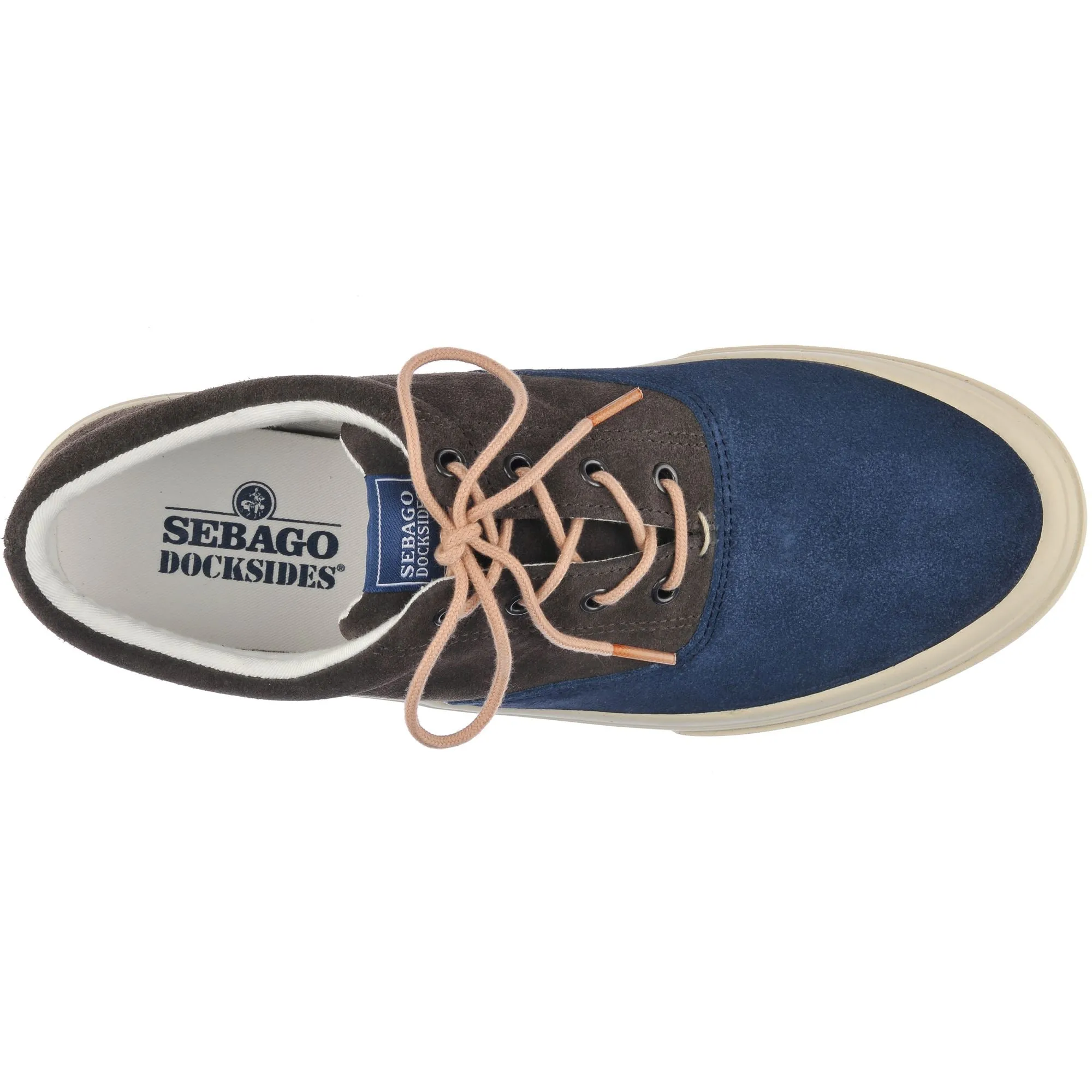 JOHN SUEDE BICOLOR - Sneakers - Low Cut - Man - BLUENAVY-DKGREY sold by Sebago product image thumbnail 4