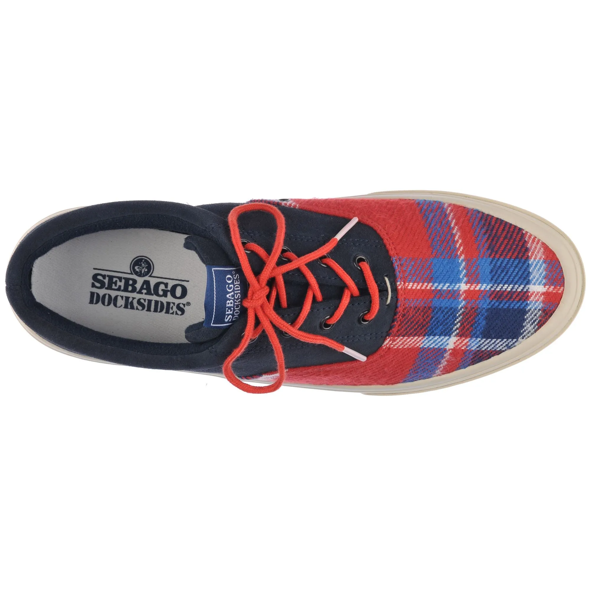 JOHN SWAN - Sneakers - Low Cut - Man - BLUE NAVY-RED BLUE sold by Sebago product image thumbnail 4