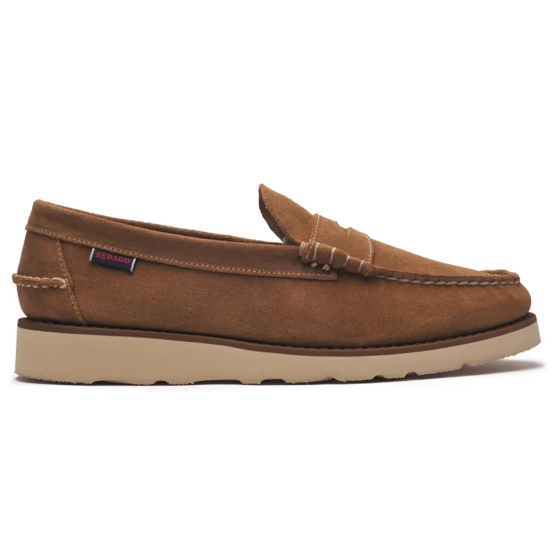 Kuruk Suede - Moc - Moccasin - Man - BEIGE CAMEL sold by Sebago