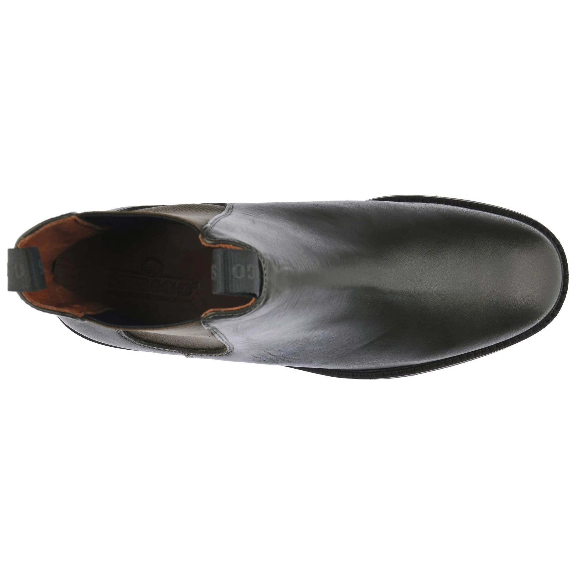 Chelsea Leather Po - Ankle Boots - Beatle - Man - DK OLIVE sold by Sebago product image thumbnail 4