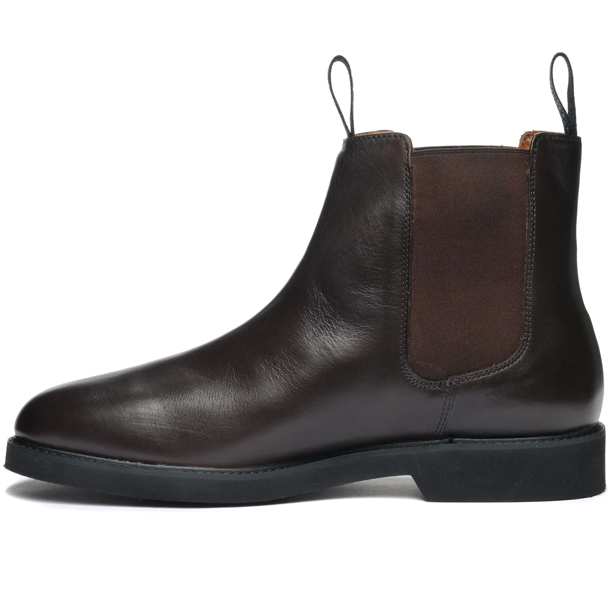 Chelsea Leather Po - Ankle Boots - Beatle - Man - DK BROWN sold by Sebago product image thumbnail 3