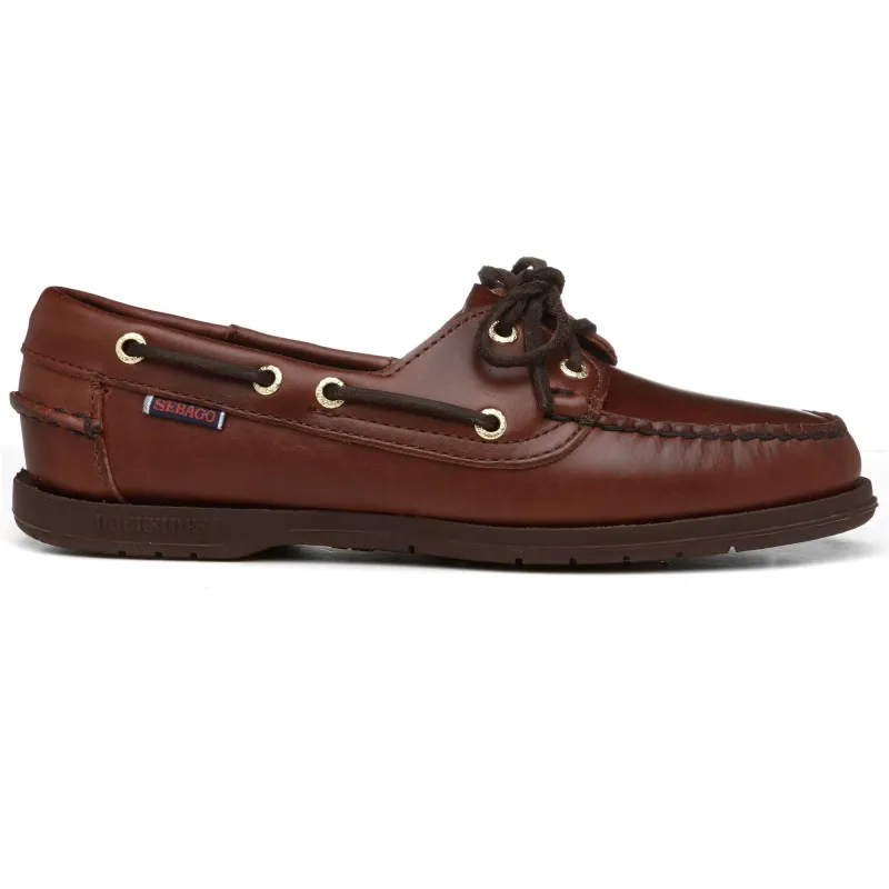 VICTORY WAXY WOMAN - Moc - Moccasin - Woman - BROWN-GUM sold by Sebago