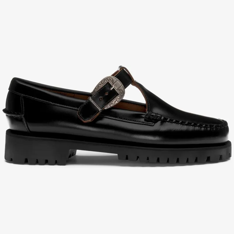 AURORA LUG WOMAN - Moc - Moccasin - Woman - BLACK sold by Sebago