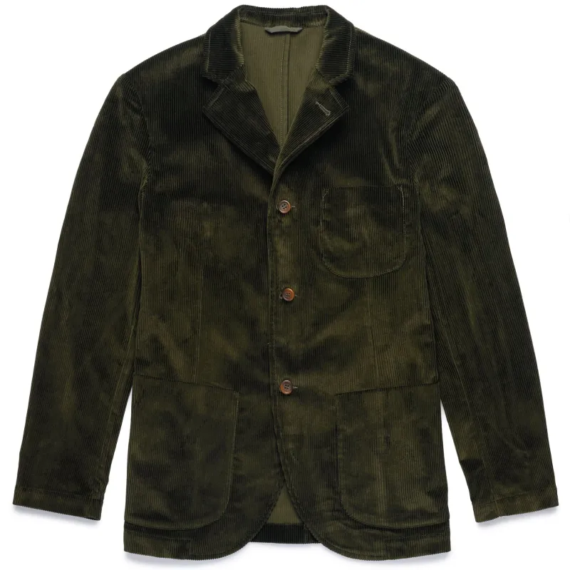 VM CORDUROY NEDDICK - Jackets - Mid - Unisex - GREEN WOODLAND sold by Sebago