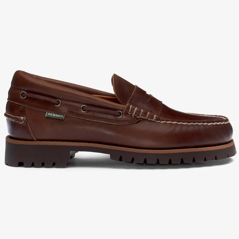 ACADIA MOCASSIN - Moc - Low Cut - Man - TOTAL DK BROWN sold by Sebago