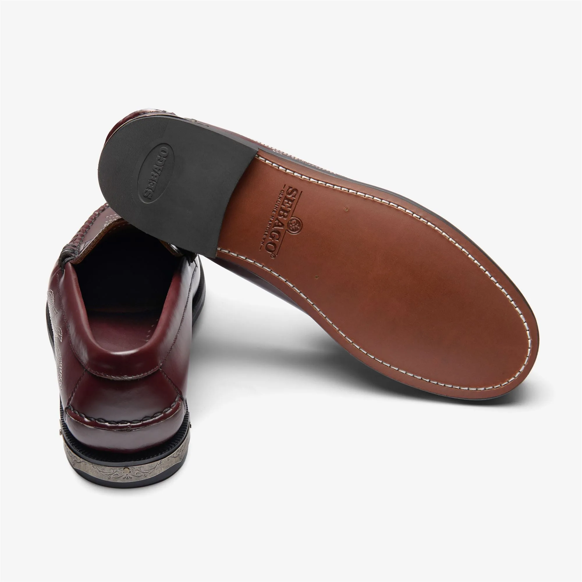 DAN EL PASO WOMAN - Moc - Moccasin - Woman - BROWN BURGUNDY sold by Sebago product image thumbnail 4