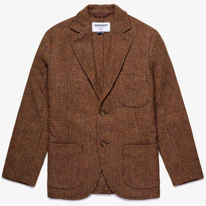 NEDDICK MICROPIEDDEPOULE - Jackets - Jacket - Unisex - BEIGE-BROWN-DK NAVY sold by Sebago