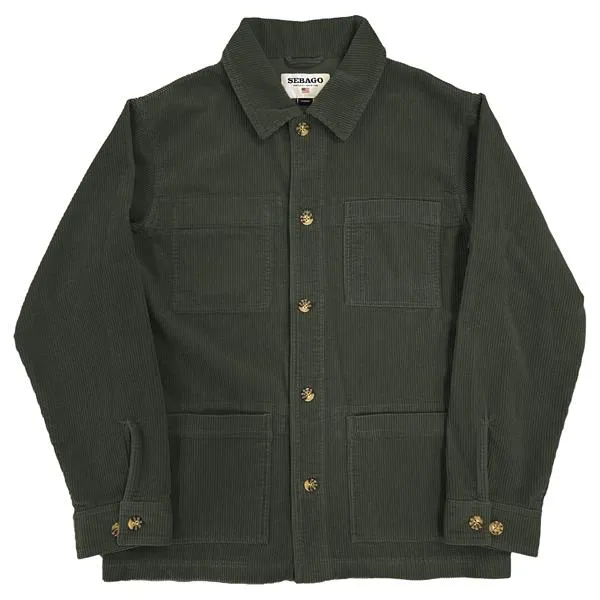 DORR CORDUROY - Jackets - Jacket - Unisex - GREEN BLACK FOREST sold by Sebago