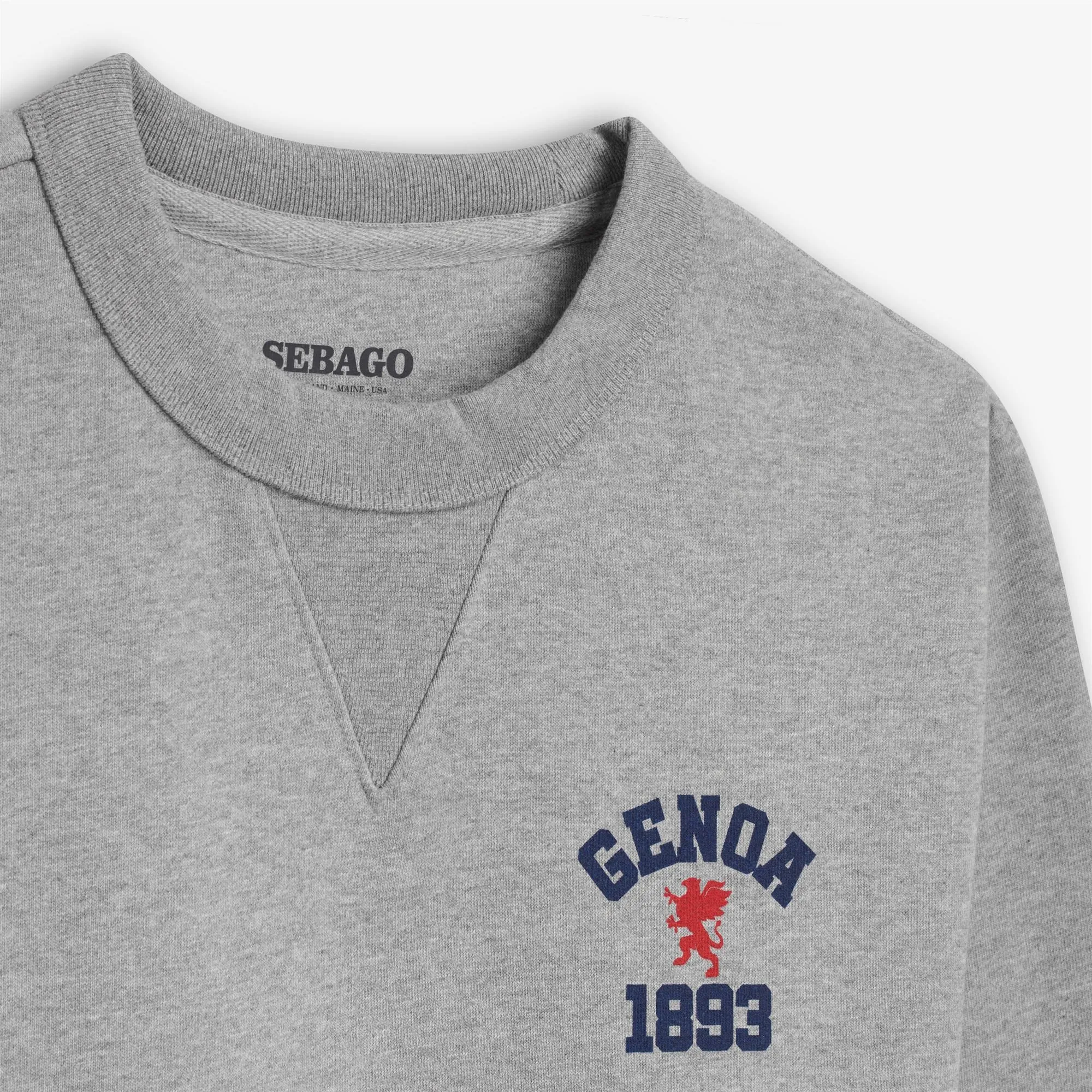 EBOWKNOT GENOA - Fleece - Jumper - Unisex - GREY MD MEL-GENOA 25/26 sold by Sebago product image thumbnail 3