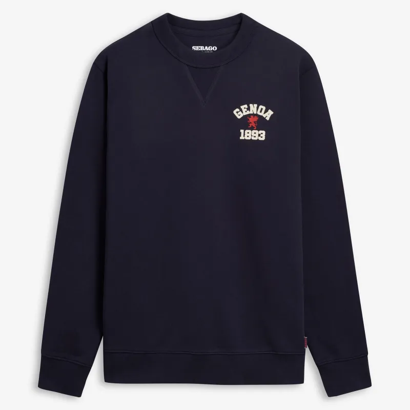EBOWKNOT GENOA - Fleece - Crewneck - Unisex - BLUE MARINE-GENOA 25/26 sold by Sebago